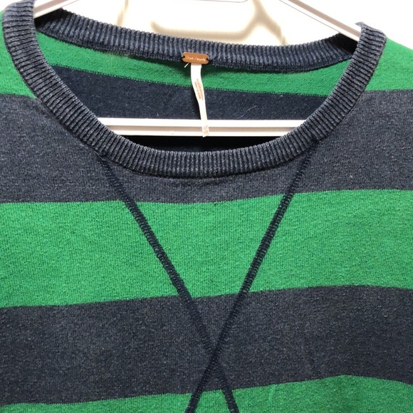 Oversized Rugby stripe Lightweight sweater - Picture 2 of 5
